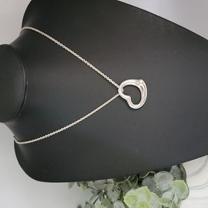 AUTHENTIC TIFFANY & CO HEART NECKLACE